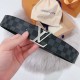 Replica LV Initiales 40MM Cintura reversibile Damier Graphite M0213Q