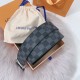 Replica LV Initiales 40MM Cintura reversibile Damier Graphite M0213Q