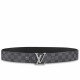 Replica LV Initiales 40MM Cintura reversibile Damier Graphite M0213Q