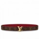 Replica LV Initiales Cintura reversibile da 30 mm con monogramma M0218W