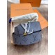 Replica LV Initiales 40MM Cintura reversibile Monogram Eclipse M0285V