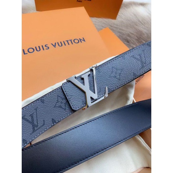 Replica LV Initiales 40MM Cintura reversibile Monogram Eclipse M0285V