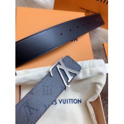 Replica LV Initiales 40MM Cintura reversibile Monogram Eclipse M0285V