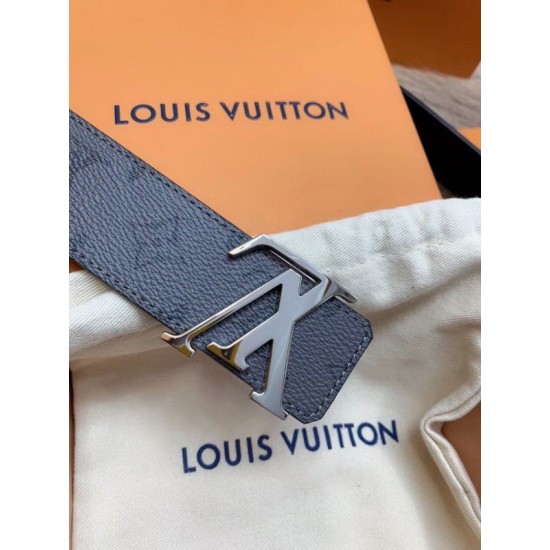 Replica LV Initiales 40MM Cintura reversibile Monogram Eclipse M0285V
