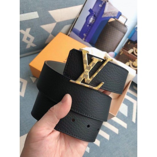 Replica Cintura reversibile Gold Damier LV 40MM M0333V