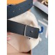 Replica Cintura reversibile Damier LV 40MM argento M0336V