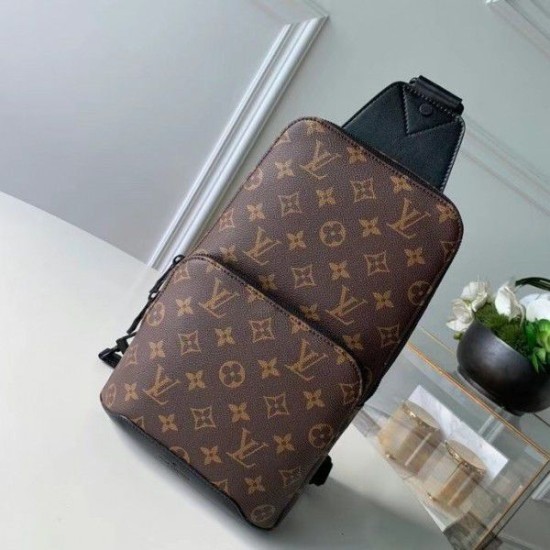 Replica Borsa a tracolla Avenue Monogram Macassar M45897