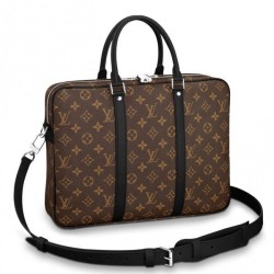 Replica Porte-Documents Voyage PM Monogram Macassar M52005