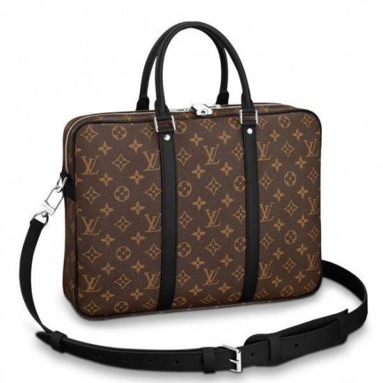 Replica Porte-Documents Voyage PM Monogram Macassar M52005