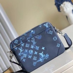 Replica Trio Messenger Bag Ink Watercolor M57840