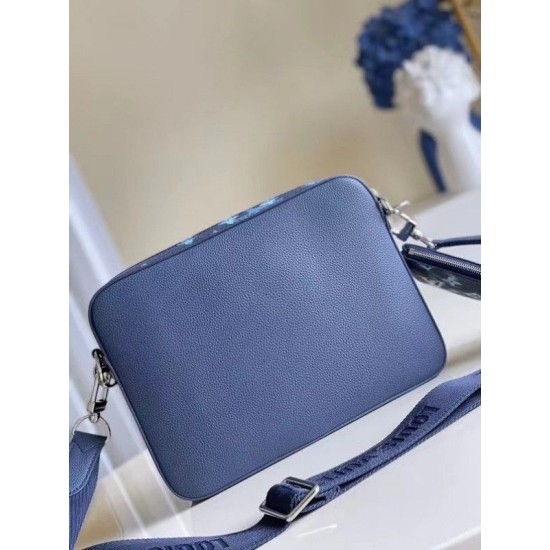 Replica Trio Messenger Bag Ink Watercolor M57840