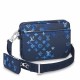 Replica Trio Messenger Bag Ink Watercolor M57840