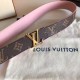 Replica LV Initiales 30MM Cintura reversibile Monogram M9052U