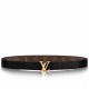 Replica LV Initiales 30MM Cintura reversibile Monogram M9453T