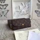 Replica Tela Monogram Emilie Portafoglio M60698