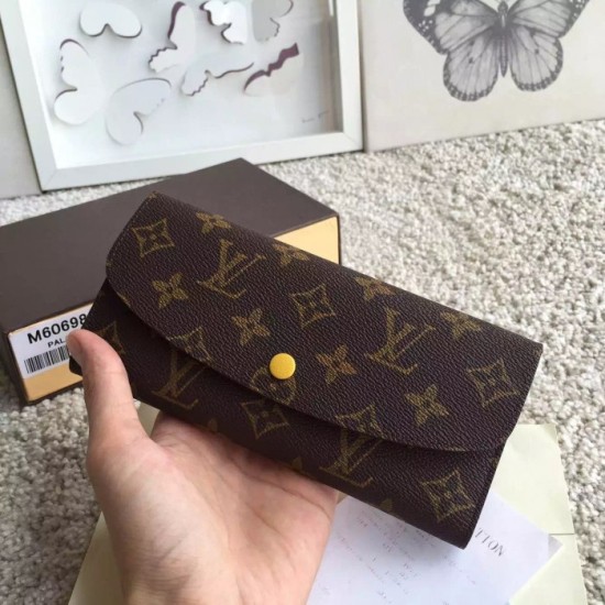 Replica Tela Monogram Emilie Portafoglio M60698