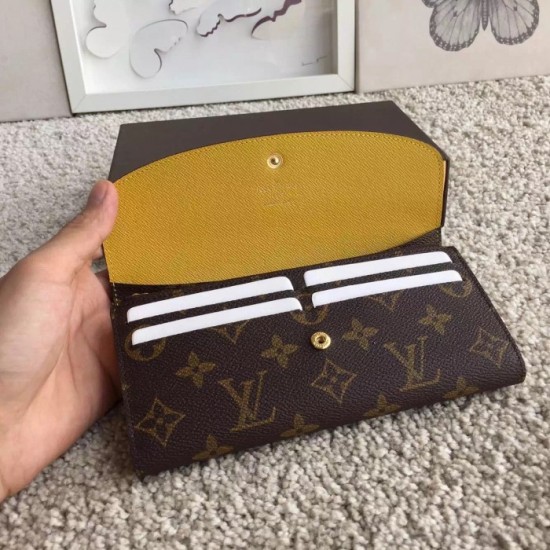 Replica Tela Monogram Emilie Portafoglio M60698
