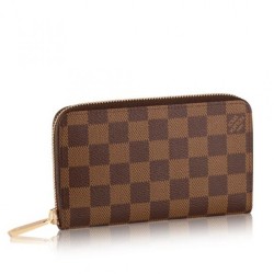 Replica Zippy Portafoglio compatto Damier Ebene N60028