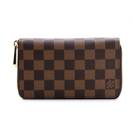 Replica Zippy Portafoglio compatto Damier Ebene N60028 Replica Zippy Portafoglio compatto Damier Ebene N60028
