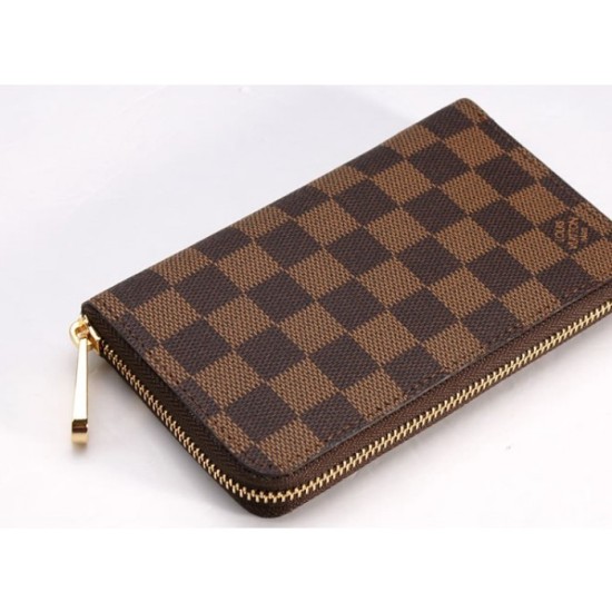 Replica Zippy Portafoglio compatto Damier Ebene N60028 Replica Zippy Portafoglio compatto Damier Ebene N60028