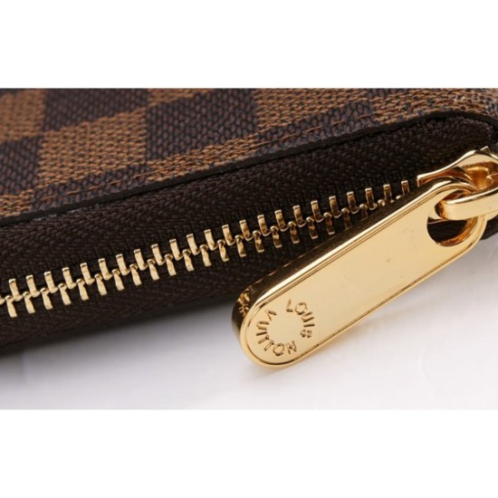 Replica Zippy Portafoglio compatto Damier Ebene N60028 Replica Zippy Portafoglio compatto Damier Ebene N60028