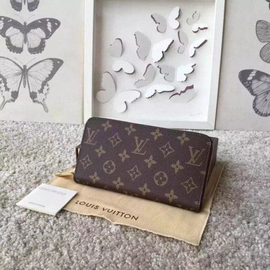 Replica Zippy Portafoglio Tela Monogram M60017