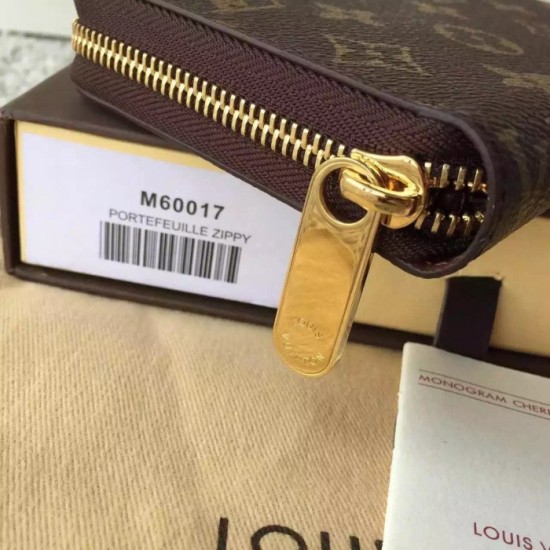 Replica Zippy Portafoglio Tela Monogram M60017