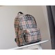Replica Zaino Burberry con motivo Vintage check e icona Stripe
