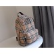 Replica Zaino Burberry con motivo Vintage check e icona Stripe