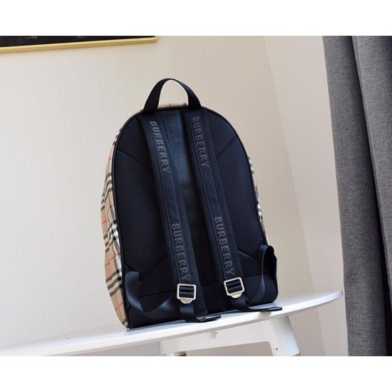 Replica Zaino Burberry con motivo Vintage check e icona Stripe