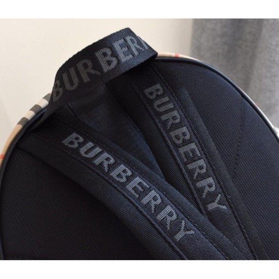 Replica Zaino Burberry con motivo Vintage check e icona Stripe