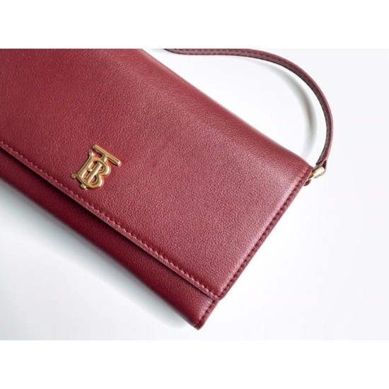 Replica Burberry Thomas Borsa a tracolla 80097551 Nero