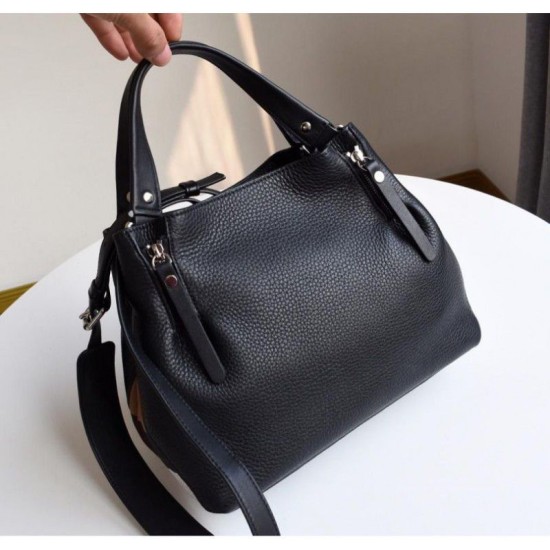 Replica Borsa a mano Burberry Nera