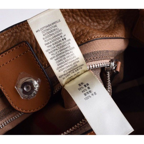 Replica Borsa a mano Burberry Marrone