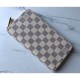 Replica Portafoglio Zippy Damier Azur Canvas N41660