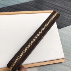 Replica Portafoglio Zippy Damier Ebene Canvas N41661