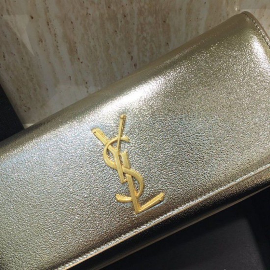 Replica YSL Saint Laurent Classic Clutch Gold