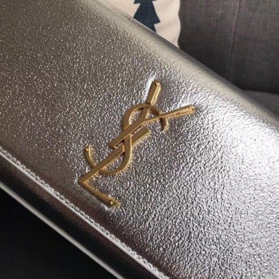 Replica Clutch YSL Saint Laurent Classic Argento
