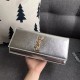 Replica Clutch YSL Saint Laurent Classic Argento