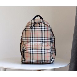 Replica Zaino Burberry con motivo Vintage check e icona Stripe