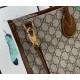 Replica Borsa tote grande con stampa 630353 marrone