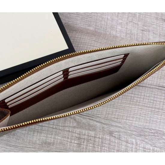 Replica Pochette con stampa 'Fake / Not' 636171