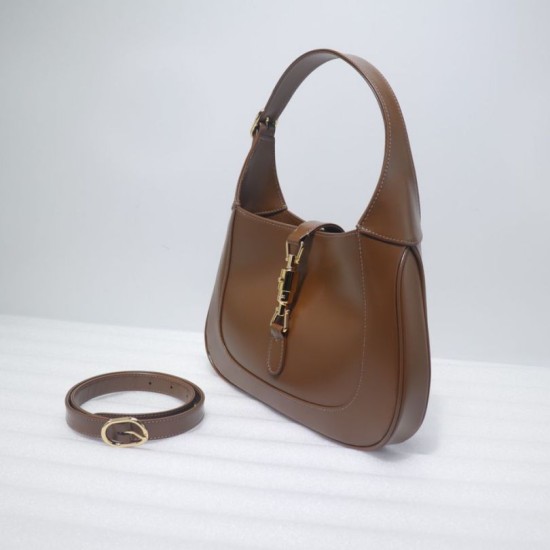 Replica Jackie 1961 Small Hobo Bag 636709 Caffè