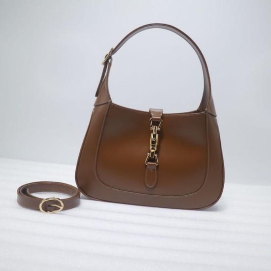 Replica Jackie 1961 Small Hobo Bag 636709 Caffè