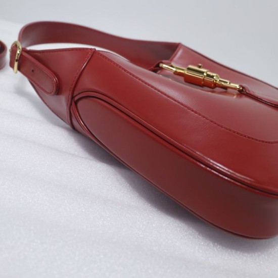 Replica Jackie 1961 Borsa Hobo Piccola 636709 Rossa