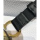 Replica Cintura in nylon a sella da donna Christian Dior nera