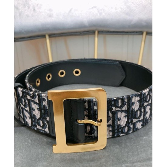 Replica Cintura Christian Dior Diorquake Dior Oblique da donna blu scuro