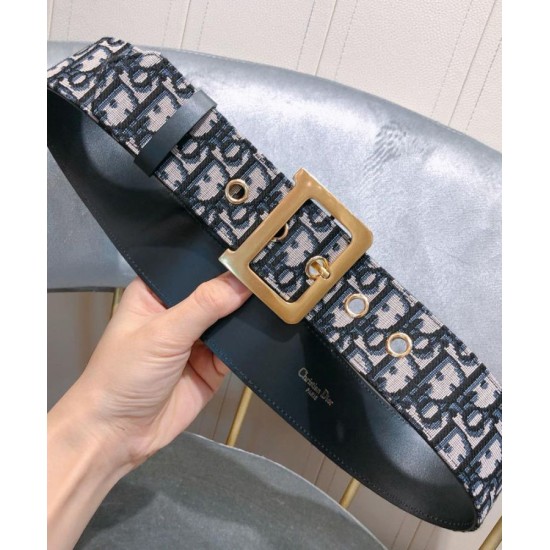Replica Cintura Christian Dior Diorquake Dior Oblique da donna blu scuro