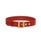 Replica Cintura Christian Dior da donna in pelle di vitello Diorquake rossa