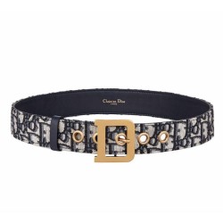 Replica Cintura Christian Dior Diorquake Dior Oblique da donna blu scuro